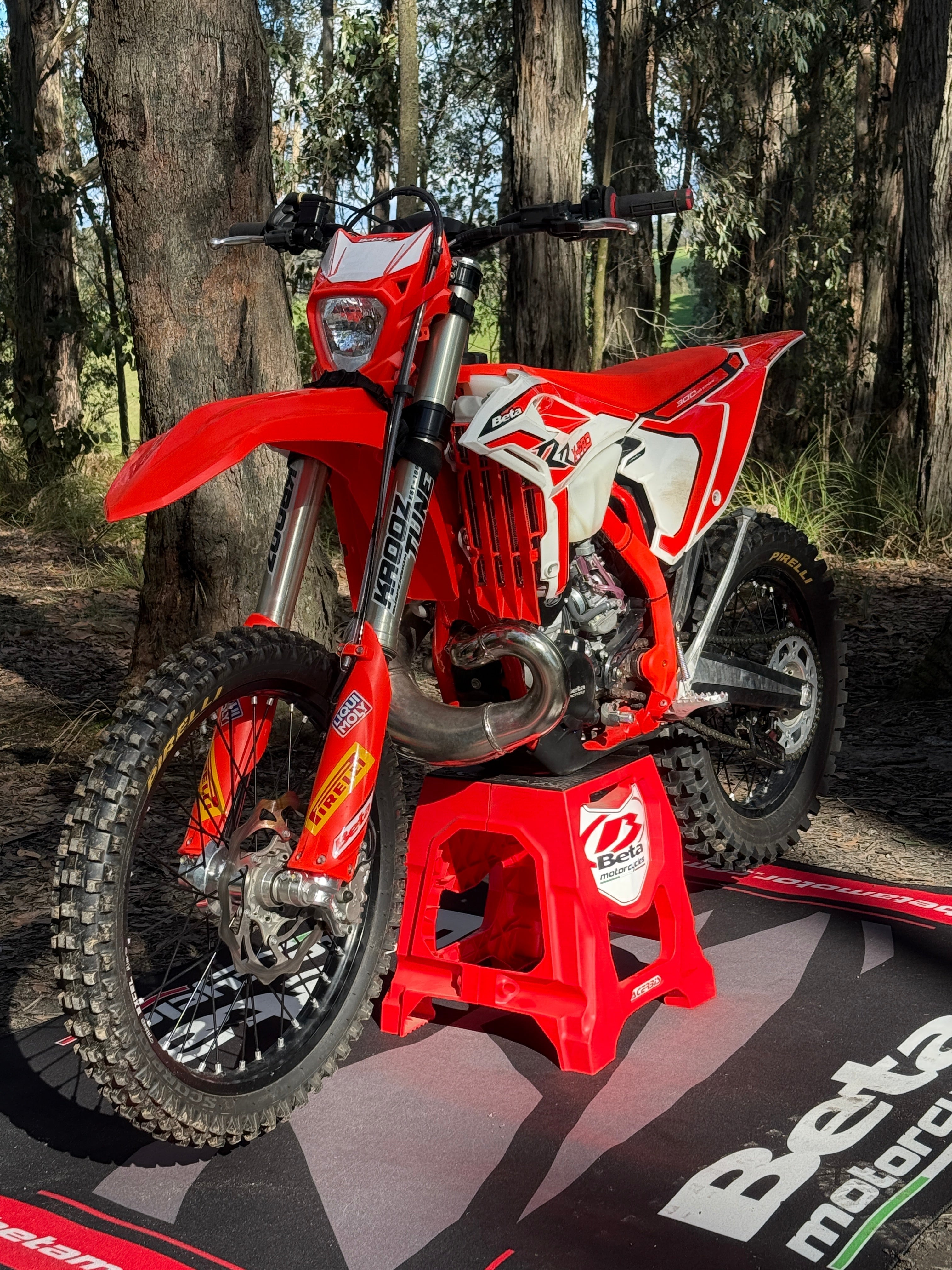 Beta 300 RR Suspension Test – Krooztune